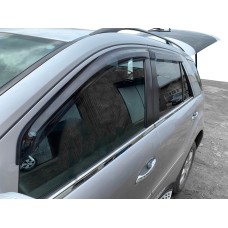 Ветровики (4 шт, HIC) для Mercedes ML W164