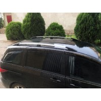 Рейлинги алюминиевые (хром) 2010 -2025 для Mazda 5