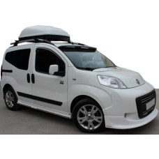 Накладка на передний бампер V2 (под покраску) для Citroen Nemo