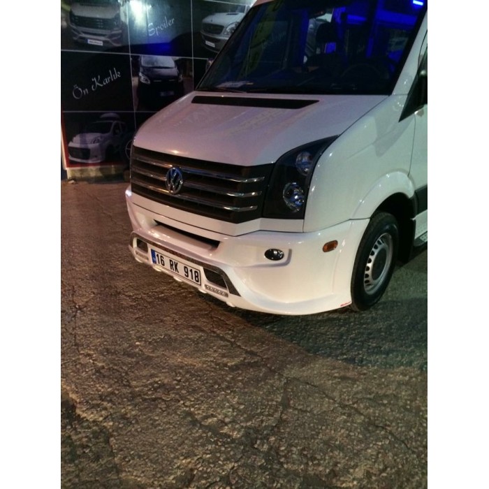 Передній бампер 2012-2025 (Sport-3, під фарбування) для Volkswagen Crafter рр