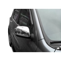 Накладки на зеркала (2 шт, нерж.) для Daihatsu Terios 2006- гг