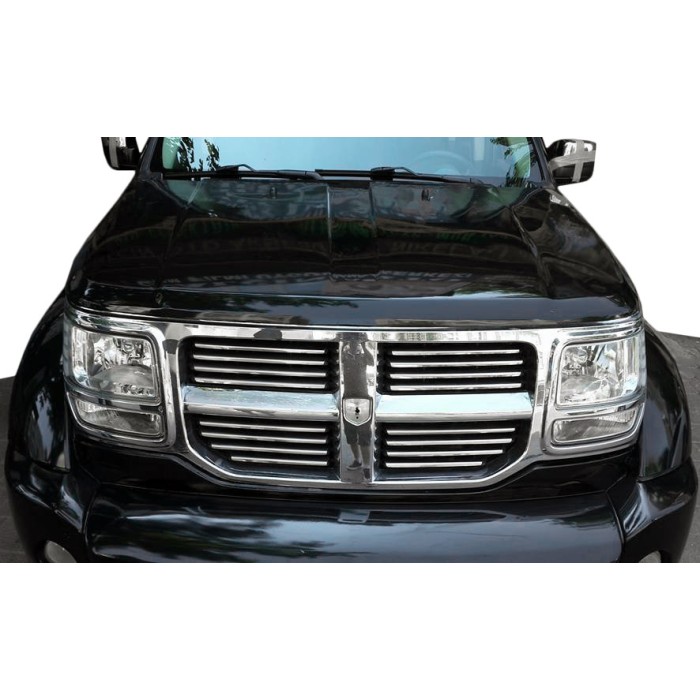 Хром накладки на решітку (нерж) для Dodge Nitro 2007- рр