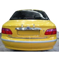 Хром планка над номером (нерж.) для Fiat Albea 2002- рр
