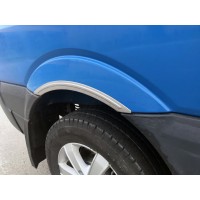 Накладки на арки узкие (4 шт, нерж) для Volkswagen Crafter 2006-2016 гг
