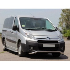 Передній захист ST007 (нерж.) 60 мм для Citroen Jumpy 2007-2017 рр