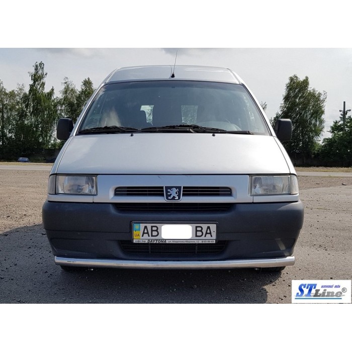 Передній захист ST008 (нерж) 42 мм для Fiat Scudo 1996-2007 рр