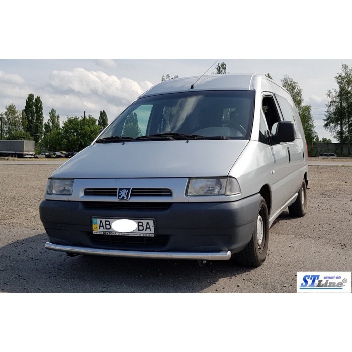 Передній захист ST008 (нерж) 42 мм для Fiat Scudo 1996-2007 рр