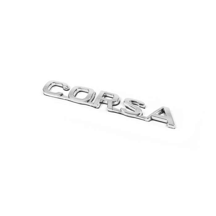 Напис Corsa 12.5см на 2.0см для Opel Corsa C 2000- рр