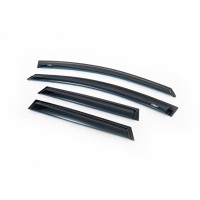Ветровики WG (4 шт, HIC) для Opel Astra J 2009-2015 гг