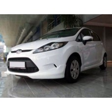 Накладка на передній бампер 2008-2013 (під фарбування) для Ford Fiesta рр