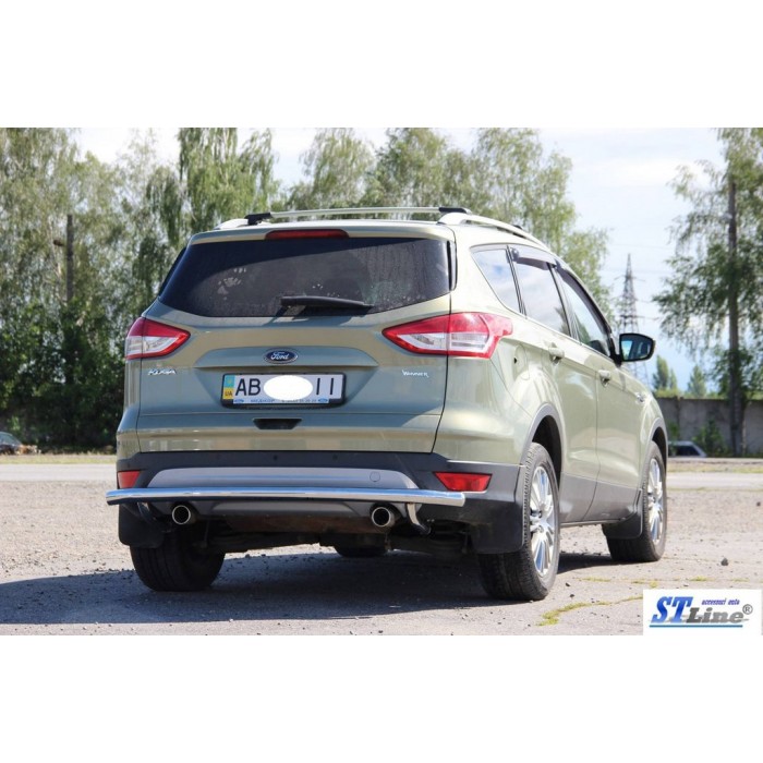 Задняя дуга AK002 (нерж) для Ford Kuga/Escape 2013-2019 гг