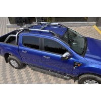 Рейлінги з перемичками (2 шт) для Ford Ranger 2011-2022 рр