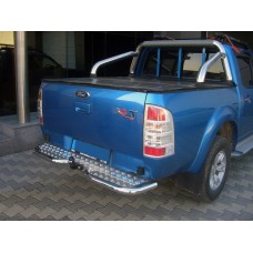 Задні кути AK003 (2 шт., нерж.) для Ford Ranger 2007-2011 рр