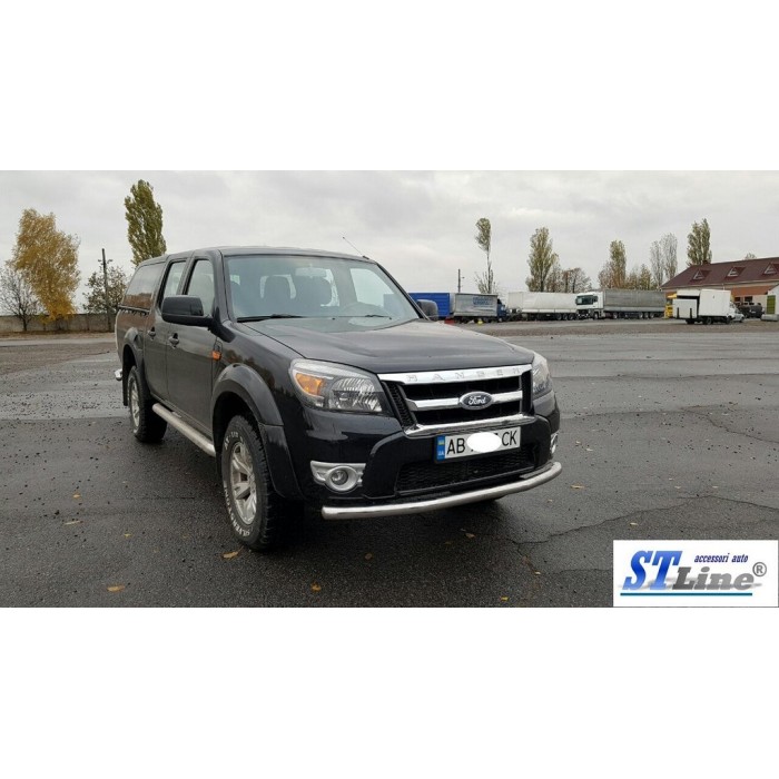 Передній захист ST008 (нерж) для Ford Ranger 2007-2011 рр