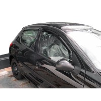 Ветровики (4 шт, HIC) для Peugeot 206