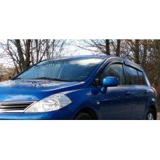 Вітровики HB (4 шт, HIC) для Nissan Tiida 2004-2011 рр