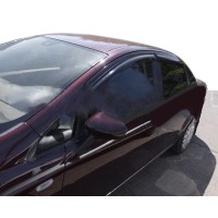 Ветровики (4 шт, HIC) для Fiat Linea 2006-2018 гг