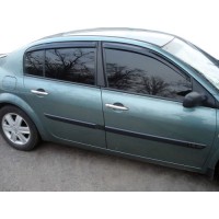 Вітровики SD (4 шт, HIC) для Renault Megane II 2004-2009 рр