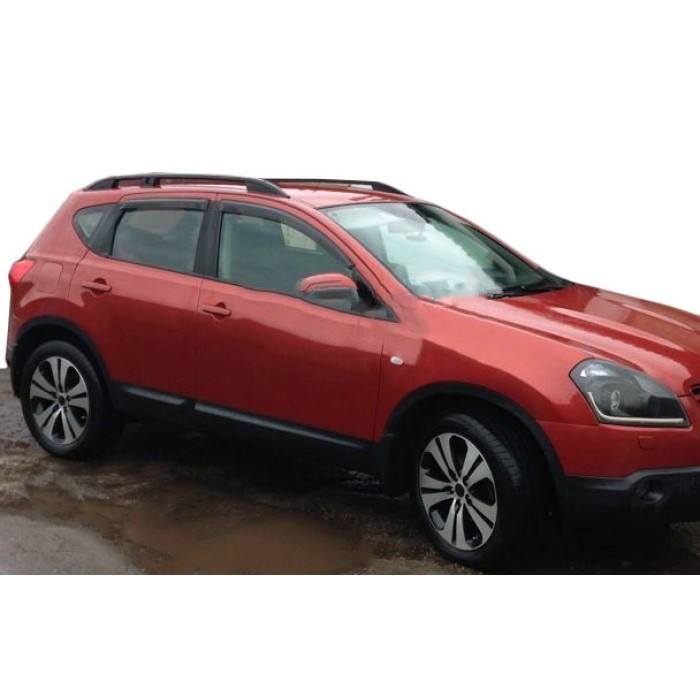 Ветровики (4 шт, HIC) для Nissan Qashqai 2010-2014 гг