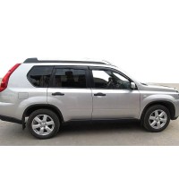 Ветровики (4 шт, HIC) для Nissan X-trail T31 2007-2014 гг