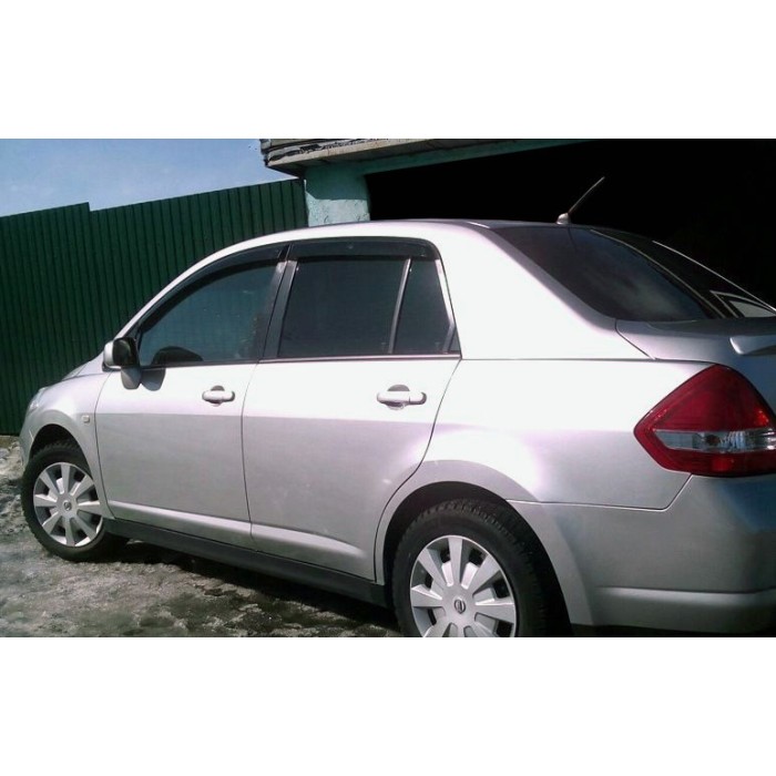 Вітровики SD (4 шт, HIC) для Nissan Tiida 2004-2011 рр