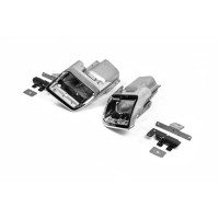 Насадки Autobiography (2 шт, нерж) для Range Rover III L322 2002-2012 гг