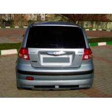 Задня нижня накладка (під фарбування) для Hyundai Getz