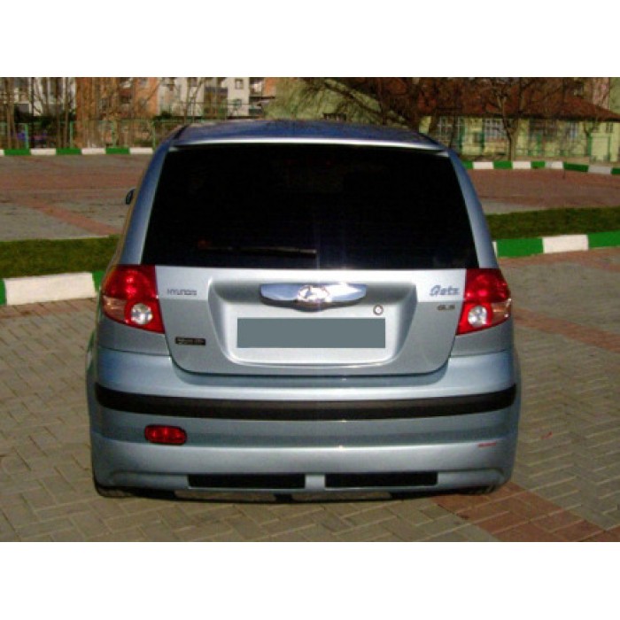 Задня нижня накладка (під фарбування) для Hyundai Getz