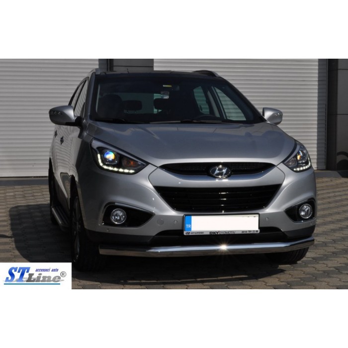 Передняя дуга ST008 (нерж.) для Hyundai IX-35 2010-2015 гг