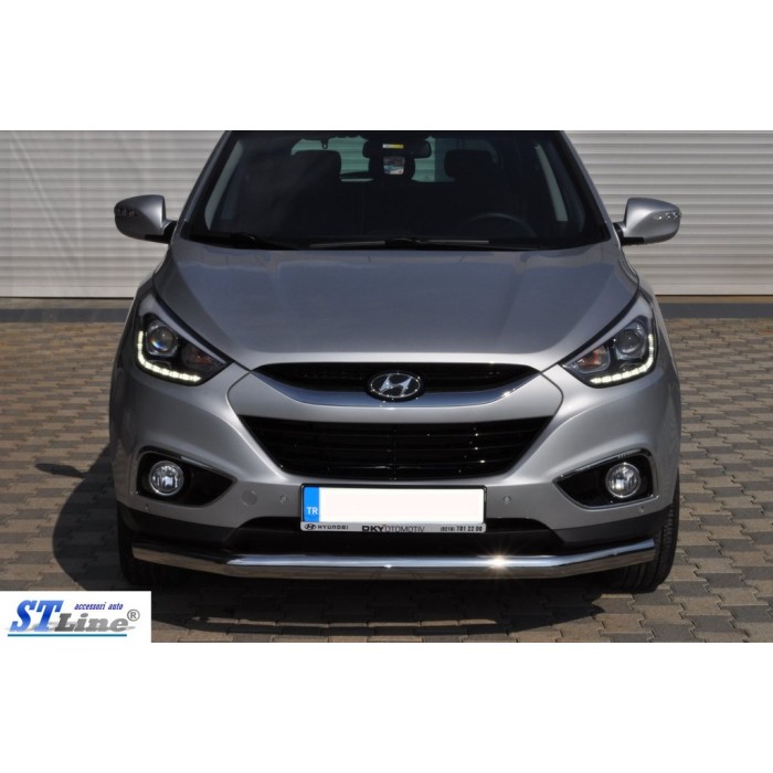 Передняя дуга ST008 (нерж.) для Hyundai IX-35 2010-2015 гг