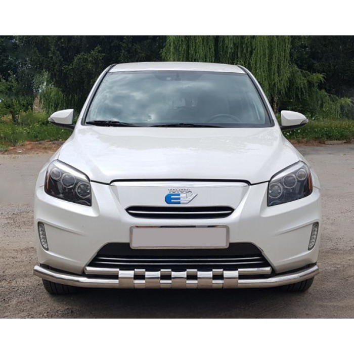 Передній захист ST015 (нерж.) для Toyota Rav 4 2006-2013 рр