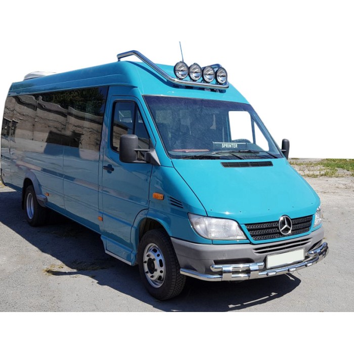 Передній захист ST015-2 (нерж.) для Mercedes Sprinter W901/902/903/904/905 1995-2006 рр