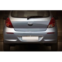 Накладка над номером (нерж.) для Hyundai I-20 2012-2014 рр