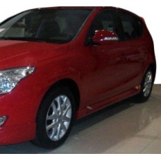 Бокові пороги (під фарбування) для Hyundai I-30 2007-2011 рр