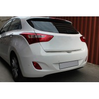 Кромка багажника (HB, нерж) для Hyundai I-30 2012-2017 рр