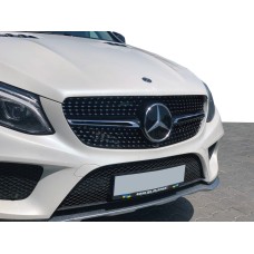 Тюнінг решітка радіатора (Diamond Black) Без камери для Mercedes GLE coupe C292 2015-2019 рр