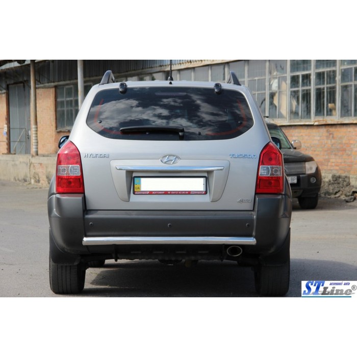 Задняя дуга AK002 (нерж.) для Hyundai Tucson JM 2004- гг