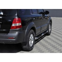 Бічні труби (2 шт., нерж.) для Kia Sorento 2002-2009 рр