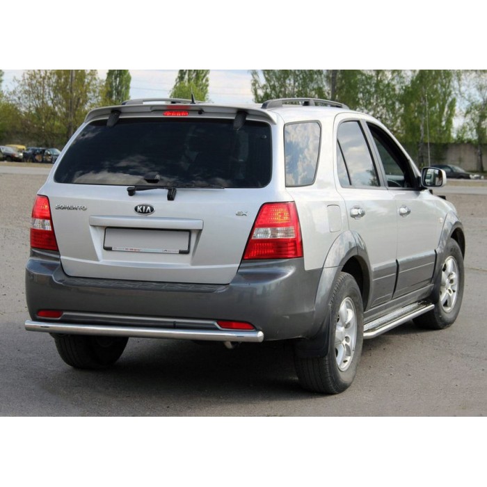 Задняя дуга AK002 (нерж.) для Kia Sorento 2002-2009 гг