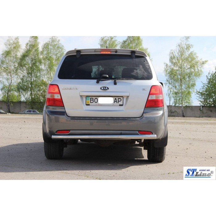 Задняя дуга AK002 (нерж.) для Kia Sorento 2002-2009 гг