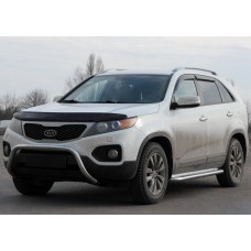 Кенгурятник WT007 (нерж.) для Kia Sorento XM 2009-2014 рр