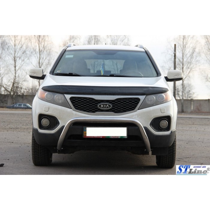 Кенгурятник WT007 (нерж.) для Kia Sorento XM 2009-2014 рр