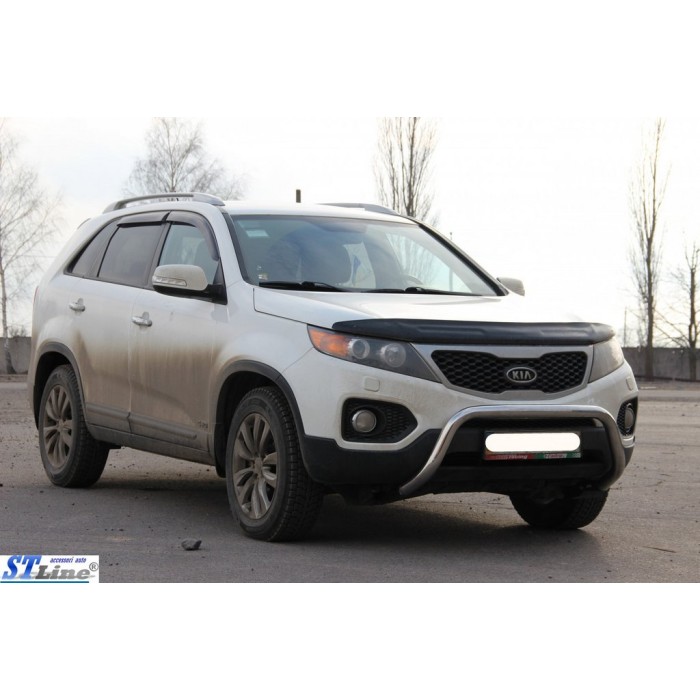 Кенгурятник WT007 (нерж.) для Kia Sorento XM 2009-2014 рр