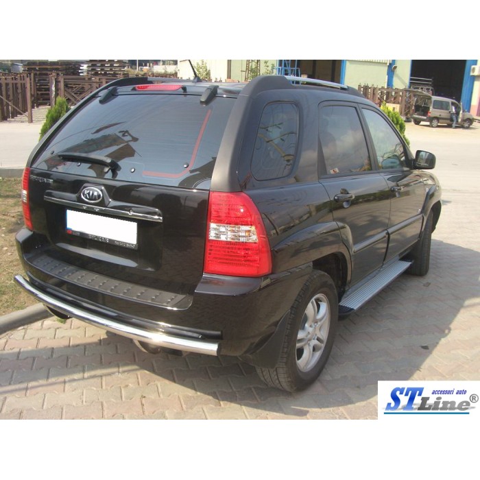 Задняя дуга AK002 (нерж.) для Kia Sportage 2004-2010 гг