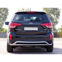 Задняя дуга AK007-2 (нерж.) для Kia Sorento XM 2009-2014 гг
