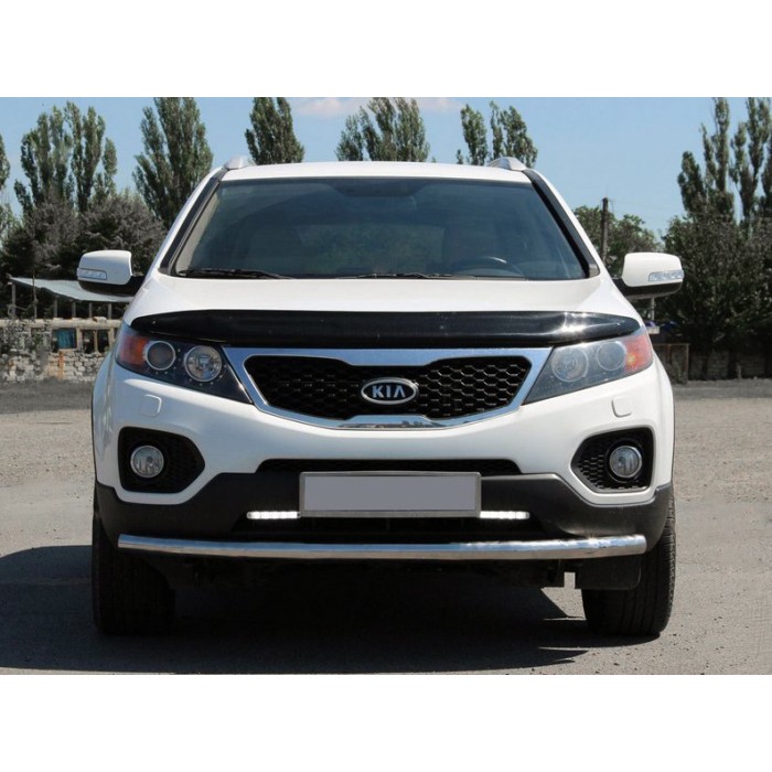 Передній захист ST008 (2010-2013, нерж.) для Kia Sorento XM рр