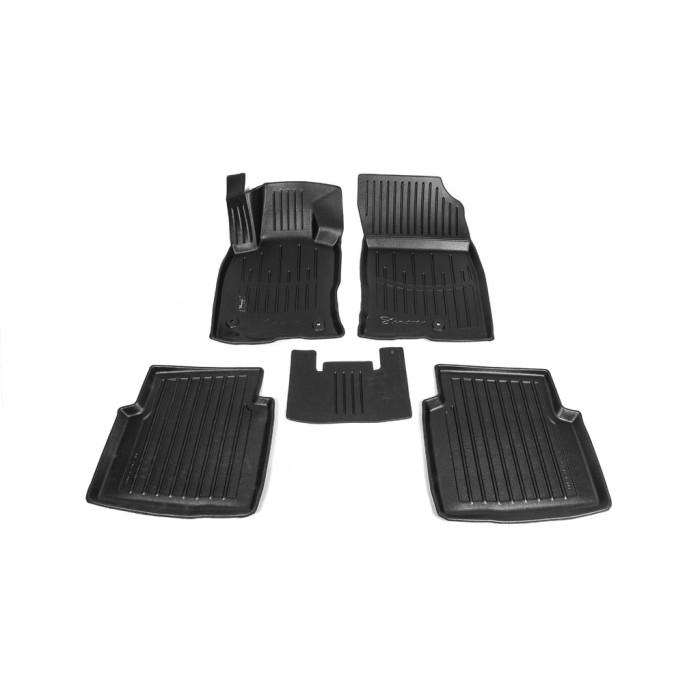 Килимки Stingray 3D (5 шт, поліуретан) для BMW X3 E-83 2003-2010 рр