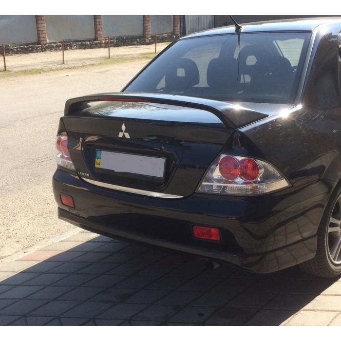 Кромка багажника (нерж.) для Mitsubishi Lancer 9 2004-2008 гг