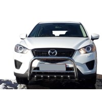 Передній захист WT021 (нерж.) для Mazda CX-5 2012-2017рр