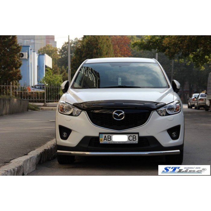 Передній захист ST008 (нерж) для Mazda CX-3 2015- рр